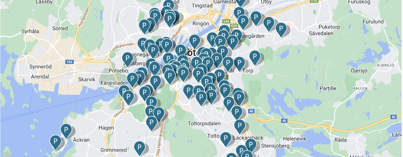 Hela Göteborgs bilpool 